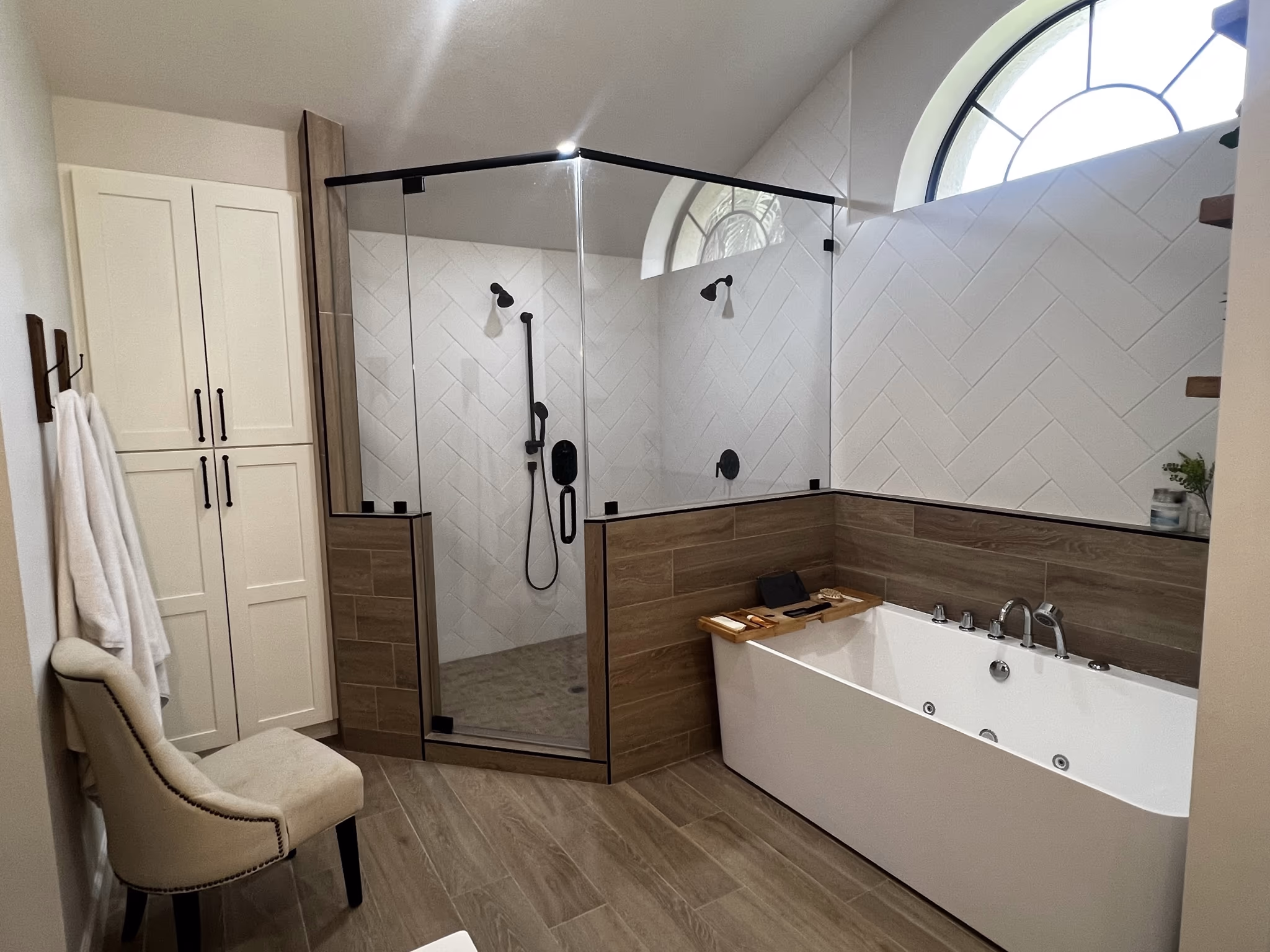 Bathroom remodeling project on Fort Myers Beach by HomeWorks Construction