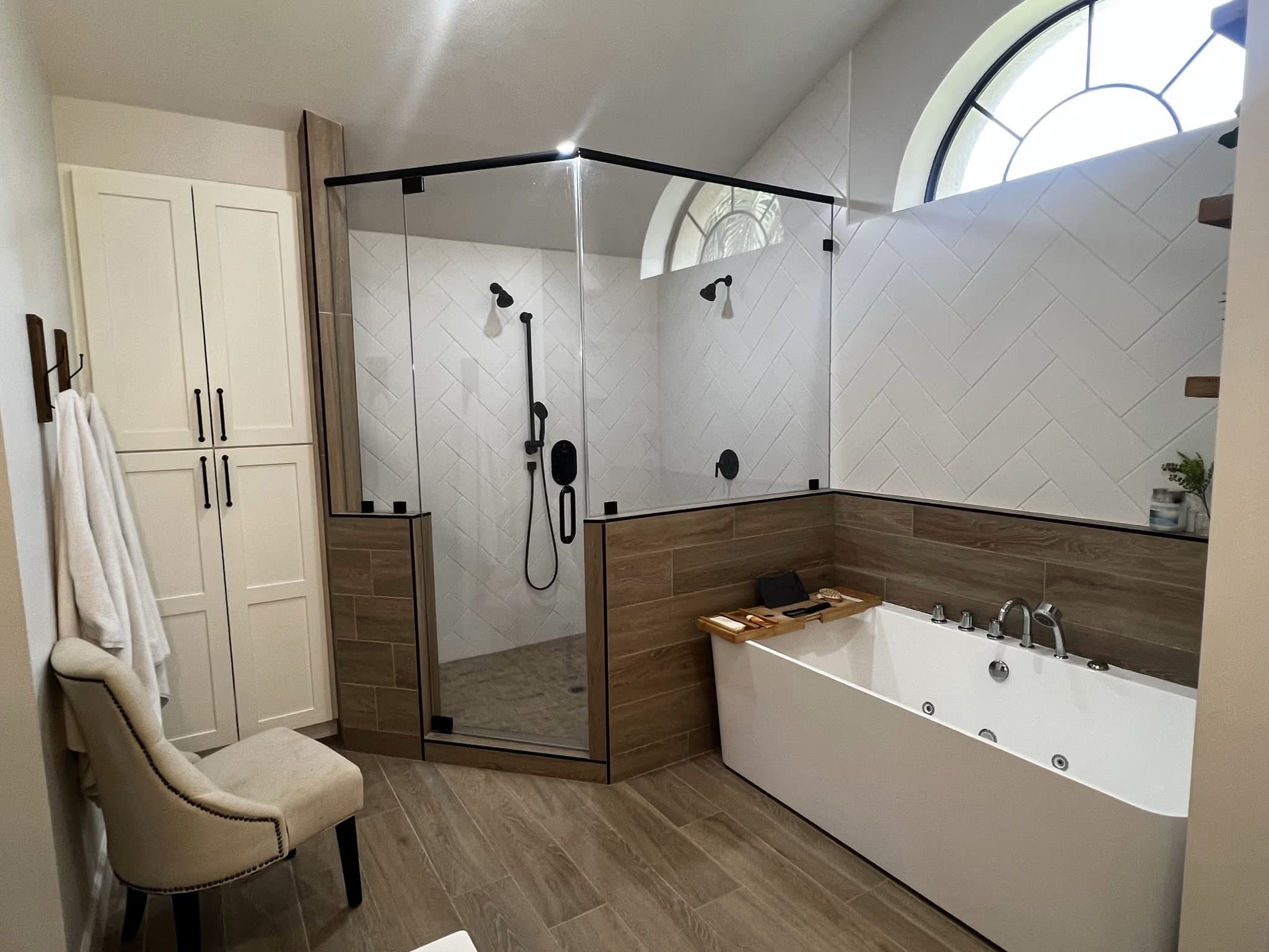 Bathroom remodeling project on Fort Myers Beach by HomeWorks Construction