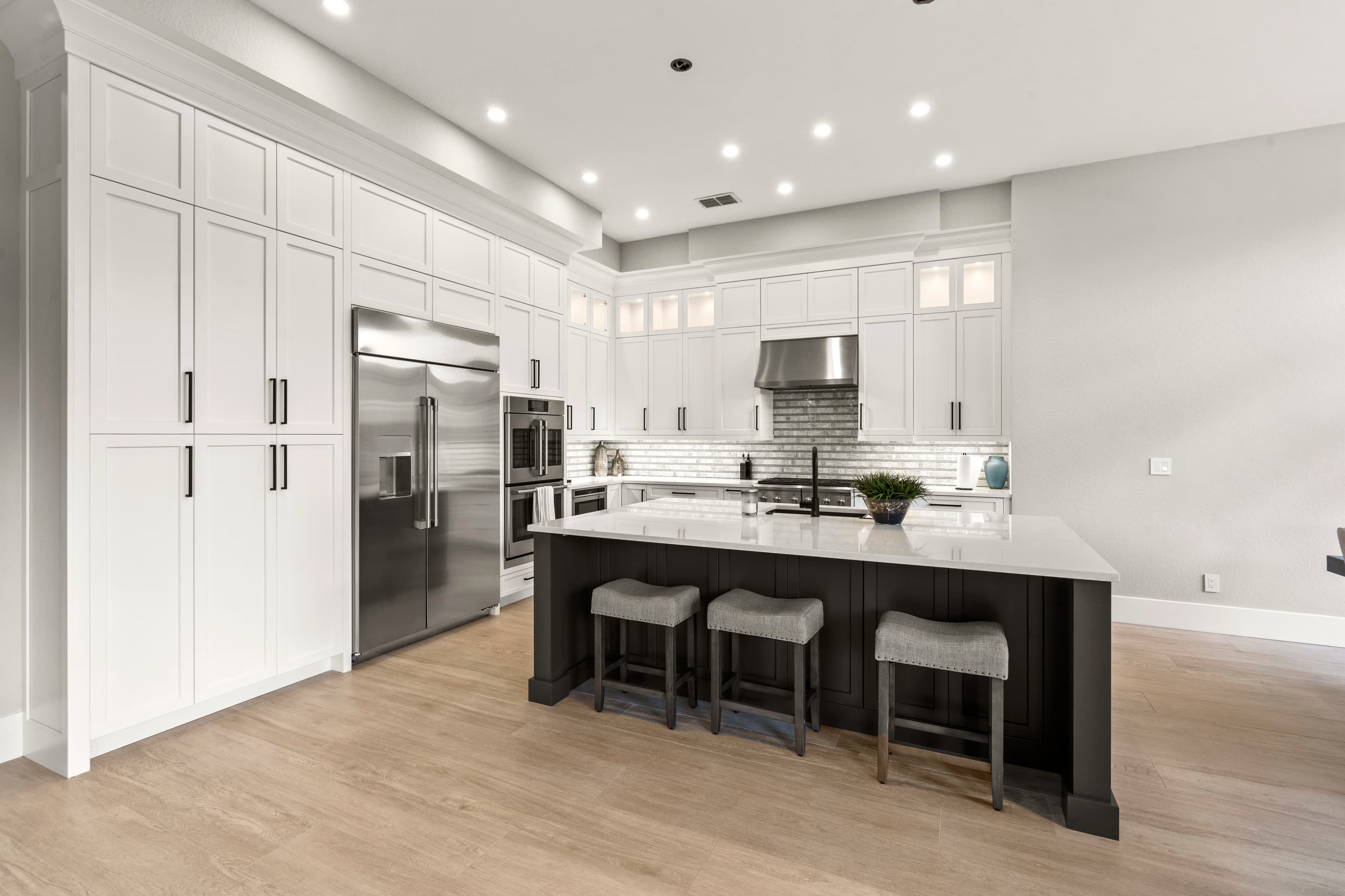 Flooring installation project in Cape Coral by HomeWorks Construction