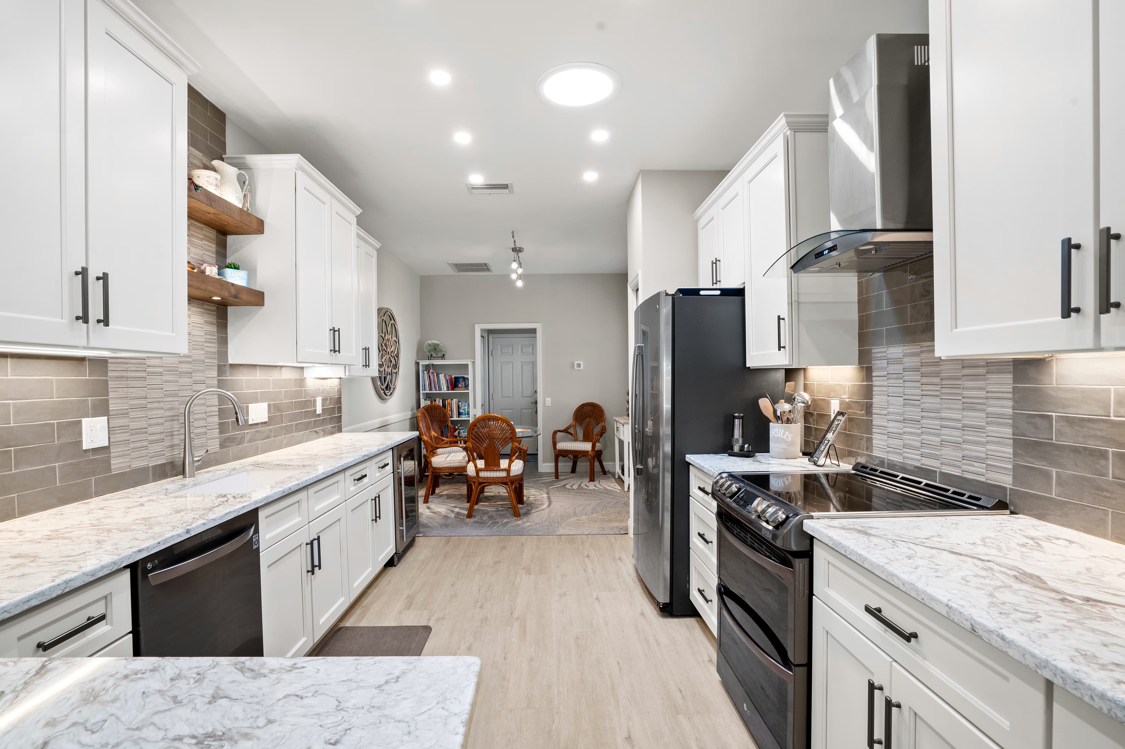 Kitchen remodeling project in Naples by HomeWorks Construction