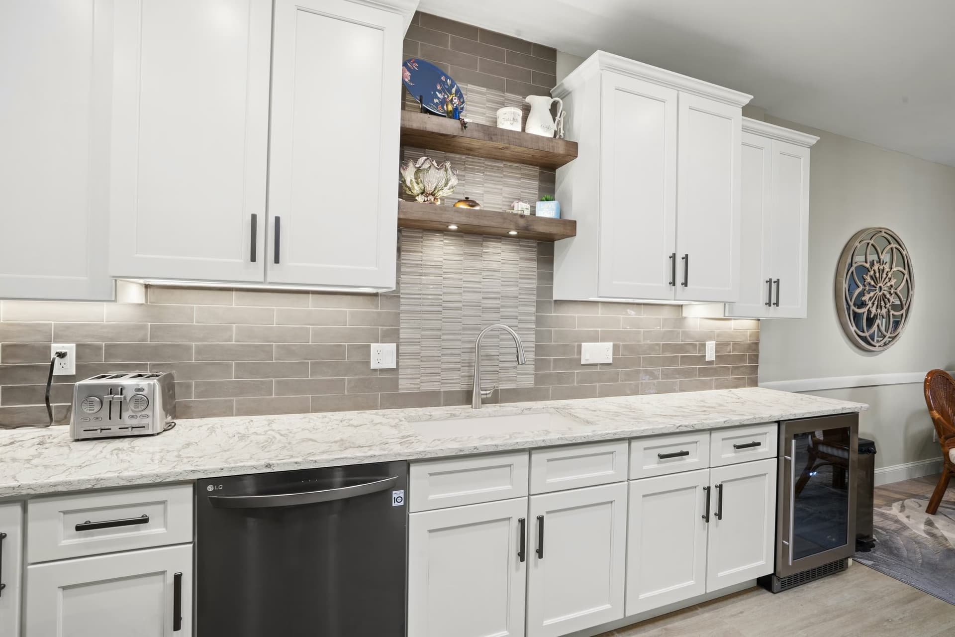 Custom kitchen cabinetry by HomeWorks