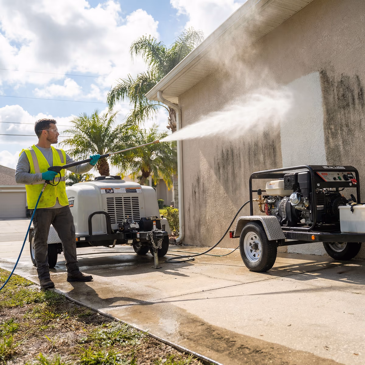 Pressure Washing & Surface Prep